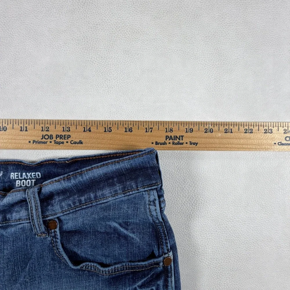 Wrangler Retro Relaxed Bootcut Jeans Mens 34x30 Blue Medium Wash Western